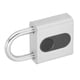 thumbnail image 5 of Candado Bluetooth con huella dactilar inteligente, conjunto de bloqueo de aplicación de teléfono para dormitorio y almacén, 5 of 5