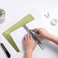 thumbnail image 7 of WEIWEIGG Cutting Mat with Grid, Rotary Cutting Mat Double Sided Craft Cutting Board for Sewing Crafts Hobby Fabric Precision Scrapbooking Project,Brown, 7 of 7