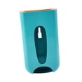 thumbnail image 2 of Organizador de calcetines para colgar en la pared, caja para ropa interior, perforadora Verde, 2 of 9