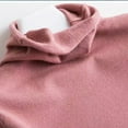 thumbnail image 5 of Button Down Shirts For Women, Turtleneck Pullover Sweater, Slim Bottoming Style, Silk Wool, Suitable For Fall And Winter, Pink XL, Size S-3XL, 5 of 5