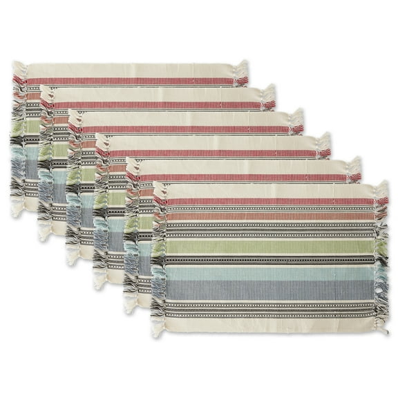 Mediterranean Stripe Placemat (Set of 6)