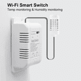 thumbnail image 3 of 3X Tuya WiFi Switch 3000W 16A Wireless Thermostat Temperature and Humidity Monitoring with Energy Consumption Monitor, 3 of 9