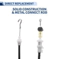 thumbnail image 3 of Cable de Pestillo de Puerta Unique Bargains Número de Liberación de Cable de Puerta No.4F0837085A para Audi A6/S6 2005-2011, 3 of 6