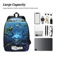 thumbnail image 4 of Finding Nemo Backpack, Large Capacity Laptop Backpack, Durable Water-Resistant Daypack, 17.3x12.2x5.5 Inch, 4 of 8