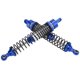 thumbnail image 3 of Estrela 2 uds 108mm RC amortiguador de Metal juego de amortiguadores para HSP / RGT / Himoto / Redcat 1/10 RC CarDark Blue, 3 of 8
