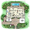 thumbnail image 2 of 015-6997: Luxury European 4 Bed, 6 Bath Luxury Home Plan, 4752 Sq Ft: Full Blueprints with License to Build by Home Plan Marketplace - Lesuto, 2 of 6