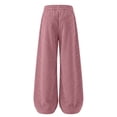 thumbnail image 6 of Men's Sweatpants Loose Striped Straight Leg Sweatpants For Men Elastic Waisted Wide Leg Pants Men's Drawstring waist Pants, 6 of 6