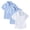 Blue, variant on Uniform Shirts for Boys 3 Pack Big Kids Workwear Short Sleeve Button Down Shirts Cute Preppy Clothing