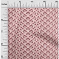 thumbnail image 1 of oneOone Organic Cotton Poplin Twill Fabric Argyle Geometric Print Fabric By The Yard 42 Inches Wide, 1 of 4