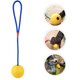thumbnail image 5 of KAKOWELY Pelota de goma para mascotas con cuerda, juguete masticable para perros, juguete de dentición de goma, pelota para limpiar los dientes, 5 of 5