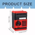 thumbnail image 3 of Money jar Can Bank Electronic Children's Bank Gift Deposit Can Mini Operated Voice Controlled Children's Roll Electronic Password Box Border Deposit Can Toys and Hobbies, 3 of 8