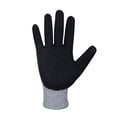 thumbnail image 4 of Guantes de trabajo de nitrilo de nailon de primera calidad, 12 pares, ajuste elástico cómodo 3D, agarre firme, delgados y livianos, duraderos, transpirables y frescos, lavables a máquina; (M, 4 of 5