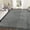 Dark Gray, variant on Garvee 2'x6' Modern Geometric Runner Rug Solid Rug, Washable Rug Non-Slip Low Pile Indoor Carpet for Hallway Bedroom Kitchen, Green