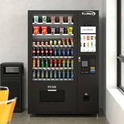 Refrigerated Snack and Drink Vending Machine with 60 Slots and 22 Inch Touch Screen with CC Reader and Coin/Bill Acceptor in Black (KM-VMRT-50-BCR)