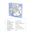 thumbnail image 5 of 2X YESTON Ventilador de Refrigeración para PC YT-120 de 120 mm, Velocidad de Rotación de 800 A 1800 RPM, Hoja Inversa, 5 of 5
