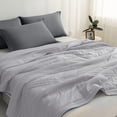 thumbnail image 5 of Ultra Soft Lightweight Quilted Cooling Summer Blanket,Breathable Thin Throw Blanket for Couch Bed Sofa,All Season Cozy Nap Blanket for Kids Adults,Ideal for Travel Home office, 5 of 7