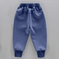 thumbnail image 7 of KyCheLot Toddler Jogger Pantswarm Thick Fleece Lined Tapered Pull on Sweatpants for Boys Girls 2-10 Years, 7 of 7