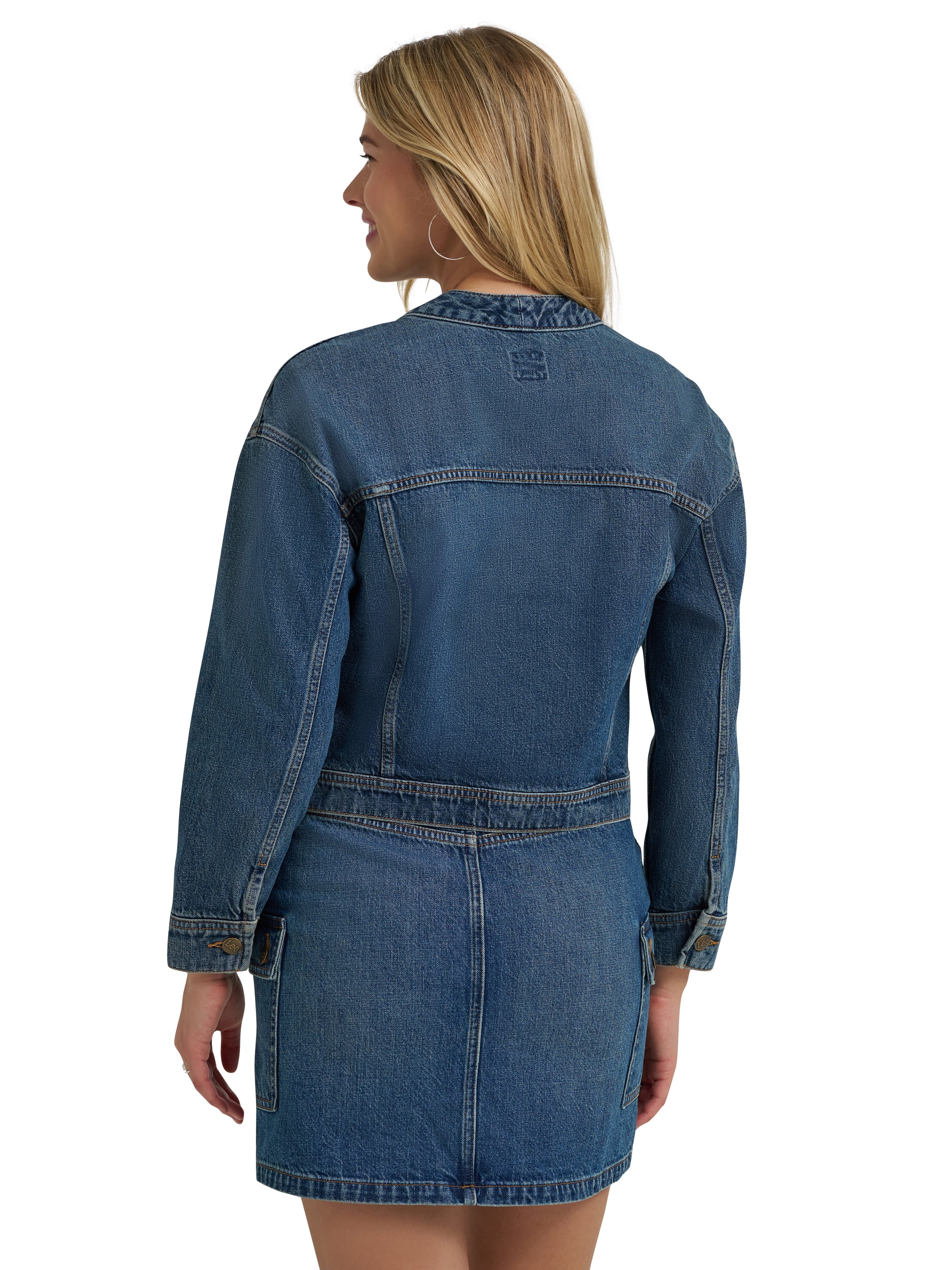 Lee® Women's Heritage Denim Cargo Mini Skirt, Sizes 2-18