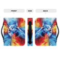 thumbnail image 4 of HELLHERO Wolf Fire Print Bible Cover Portable for Outdoor Study Church Prayer, PU Leather Protective Bible Covers, 4 of 12