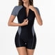 thumbnail image 5 of Traje de baño de una pieza para mujer, conjunto de bikini para mujer, traje de baño deportivo ajustado con cremallera y combinación de colores, traje de baño de poliéster para mujer., 5 of 7