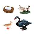 thumbnail image 1 of Figuras de modelos de ciclo de vida de animales, cisne, abeja, juguete para niños, juguetes educativos de aprendizaje Cisne negro, 1 of 9