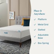 Lucid Refresh Queen Tight Top 12 Medium Firm Gel Memory Foam Mattress with Gel Infusion and Ventilation