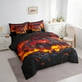 thumbnail image 3 of Erosebridal Fire Truck Bedding Sets Twin Size,Firemen Car Comforter Sets with Sheets,Construction Vehicles Bed in a Bag Twin Size For Kids Boys,Ultra Soft Bedroom Decor Reversible,7-Piece, 3 of 7
