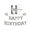 thumbnail image 2 of 1pc/set Aluminum Foil Balloon In Letter, Number, Star, Birthday, Party, Festival, And Diy Shapes, Silver, Gold, And Rose Gold Colors Available, 2 of 3