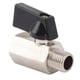 thumbnail image 5 of Válvula De Gas De Latón De Servicio Pesado - Válvula De Bola De 1/2 "Con Roscas Macho/Hurbra Para Aplicacaciones De Agua Potable Doméstica Y Arenado, 5 of 7