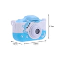 thumbnail image 3 of Cámara digital HD para fotografía y grabación de vídeo infantil, cámara frontal y trasera de 4000 W Pixel-l HD, minicámara infantil de regalo., 3 of 9