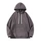 thumbnail image 2 of Sudaderas con capucha para hombre, moda informal, cómodas, lisas, holgadas, con capucha y bolsillo, blusa tipo pulóver para hombre, blusa de poliéster, 2 of 3