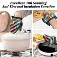 thumbnail image 7 of Pofeuu Trendy Colorful Pineapples Print Thickened Mini Silicone Oven Mitts Heat Resistant, Rubber Oven Mitt Gloves, Finger Pinch Grips, Pot Holder, Silicone Potholder, 7 of 7