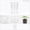 Clear Plastic Plant Pots A, variant on Clear Plastic Plant Pots with Drainage Holes and Saucers, Transparent Nursery Seed Starting Pots with Drainage Trays for Indoor Outdoor Gardening, Succulent and Herb Growing 7 Inch