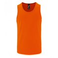 thumbnail image 1 of SOLS - Camiseta deportiva sin mangas modelo Sporty para hombre (Naranja neón), 1 of 3