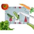 thumbnail image 2 of Caroline's Treasures Winter Holiday Bull Terrier Glass Cutting Board Large, 2 of 2