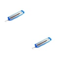 thumbnail image 2 of Riwesomey Dinamómetro 10 N 2.5 N 5 N Experimento físico cilíndrico de alta precisión N Medidor Operación simple Enseñanza Prop Force Meter 10N 2piezas Riwesomey CBP435267, 2 of 6