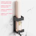 thumbnail image 4 of Soporte Para Rizador, Soporte Para Rizador, Soporte Para Herramientas De Pelo De Metal De Acero Inoxidable, Estantes Para Rizador De Pared, Estante De Baño ANGGREK Descripción de la referencia, 4 of 5