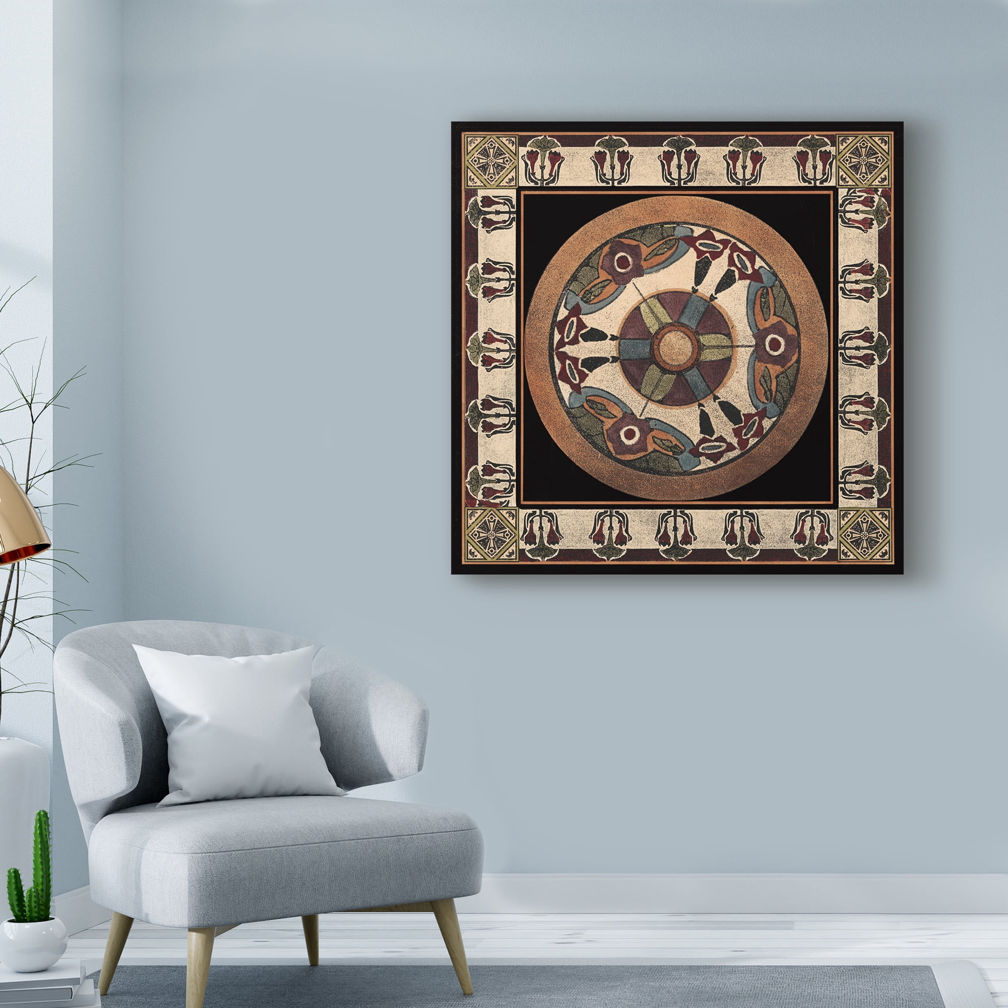 Trademark Fine Art 'Arts and Crafts Motif IV' Canvas Art by Vision Studio
