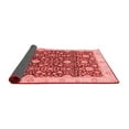 thumbnail image 2 of Ahgly Company Indoor Round Oriental Red Traditional Area Rugs, 4' Round, 2 of 4
