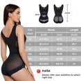 thumbnail image 4 of Transemion Flattering And Comfortable Shapewear For Every Body Type Breathable Shapwear Black M, 4 of 6