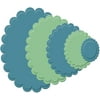 Spellbinders Nestabilities Dies-Classic Scallop Ovals Large, Pk 1, Spellbinders