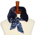 thumbnail image 4 of BASICO WOMEN NECKERCHIEF WITH RIBBON AND FAUX FUR COLLAR SCARF, 4 of 6