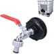 thumbnail image 1 of IBC 1000 liter vattentank kran med kranadapter för trädgårdsslang/HH/, 1 of 2