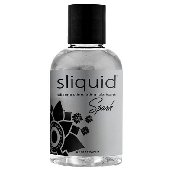 Sliquid Naturals Spark Premium Silicone Lubricant - 4.2oz
