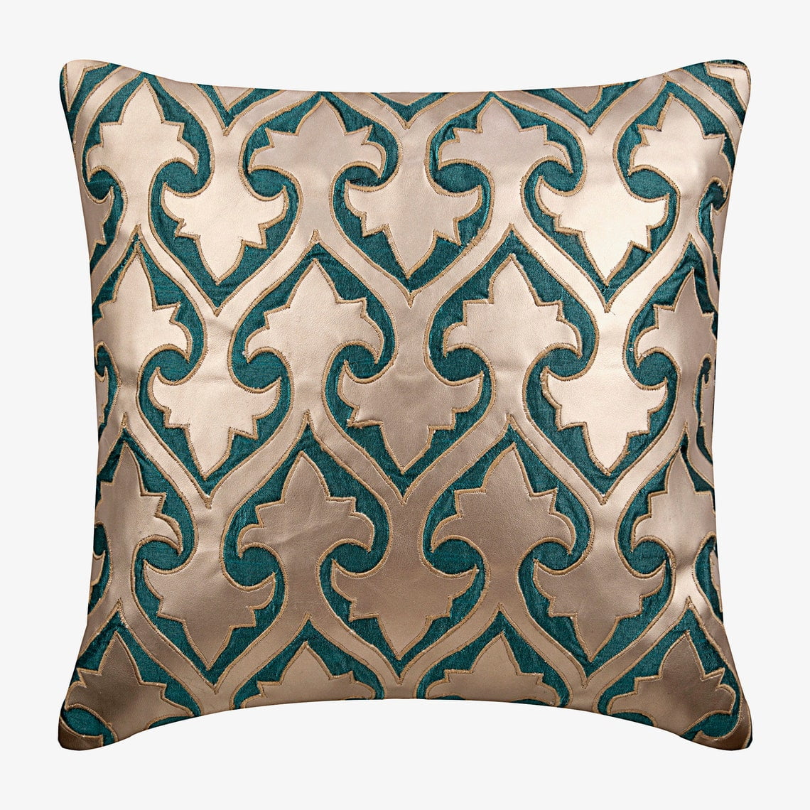 Decorative Pillow Covers, Teal Blue Decorative Toss Pillow Covers 16x16