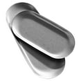 thumbnail image 2 of Miangastore Conteneur de Stockage de Fruits en Acier Inoxydable 2 Pcs 8.6X3.4X0.5In, 2 of 8