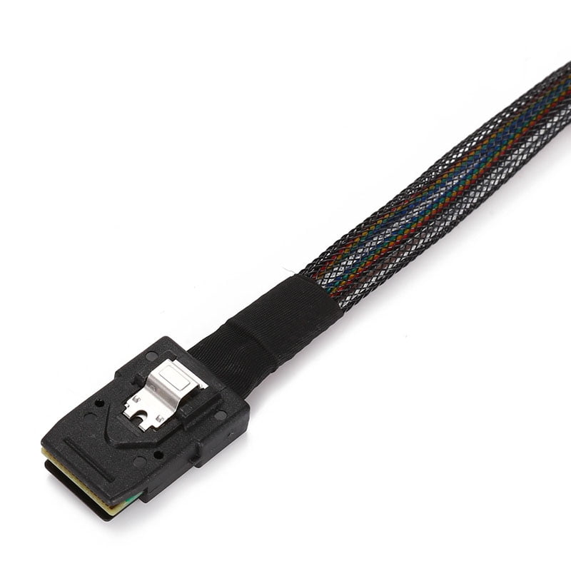 1m/50cm Mini  SFF 8087 to 8087 Male to Male Transfer Server Hard Disk Data Cable Converter Adapter Cord SATA SCSI 12G
