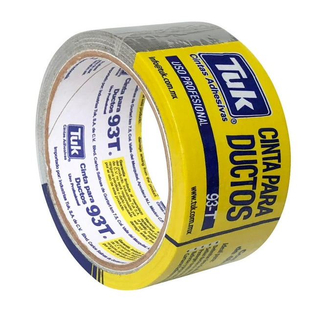Cinta Para Ducto Tuk 48Mmx10M Gris
