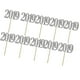 thumbnail image 1 of 10 Piezas Cake Topper, Cake Pick 2019 Moda DIY Papel Cupcake Toppers Selecciones Para año en hogar Plata perfecl Adornos para cupcakes de graduación, 1 of 7