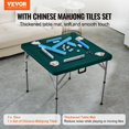 thumbnail image 2 of VEVOR Mahjong Table Fold-in-Half 4 Player Card Table & Mahjong Tiles Set 3 Dices, 2 of 10